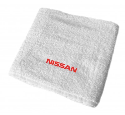 Nissan махровое полотенце