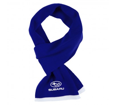 Subaru шарф вязанный